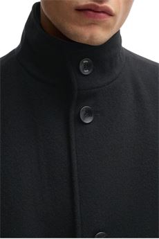 Cappotto jared in lana vergine e cashmere nero Hugo Boss | 50525764001